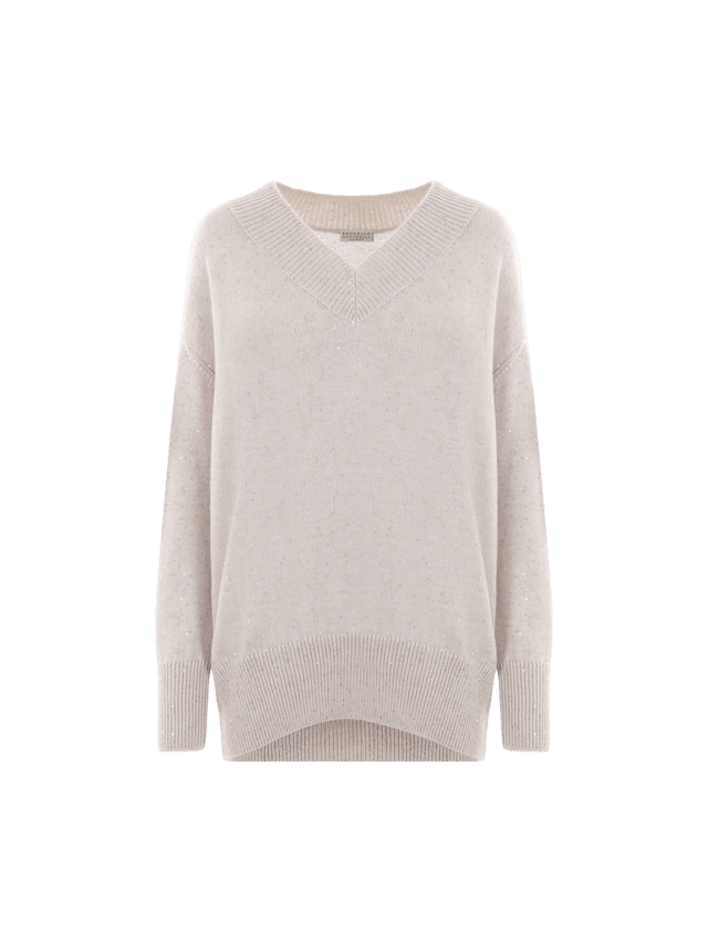 Cashmere and Silk Sweater-BRUNELLO CUCINELLI-JOHN JULIA