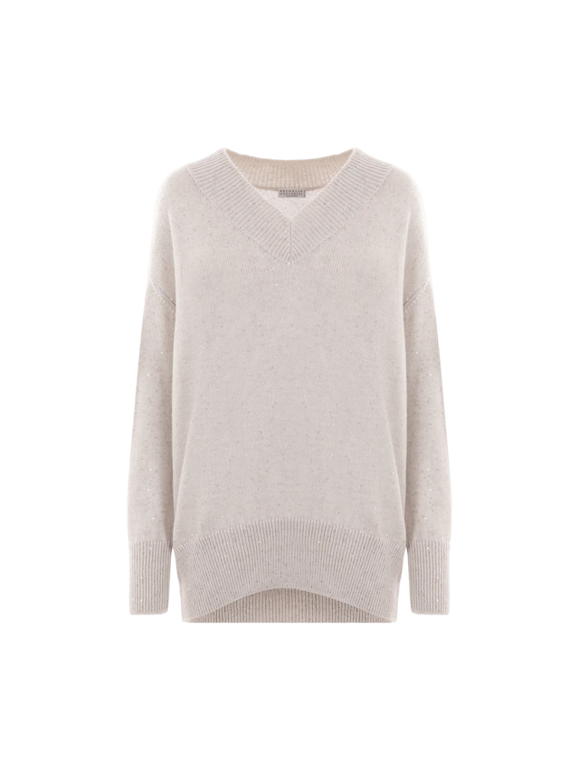 Cashmere and Silk Sweater-BRUNELLO CUCINELLI-JOHN JULIA