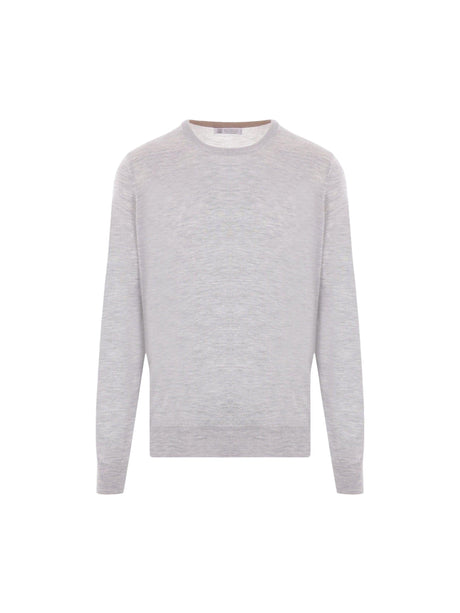 Cashmere and Silk Sweater-BRUNELLO CUCINELLI-JOHN JULIA