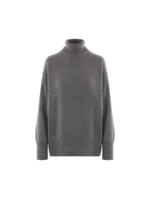 Cashmere and Silk Turtleneck-BRUNELLO CUCINELLI-JOHN JULIA