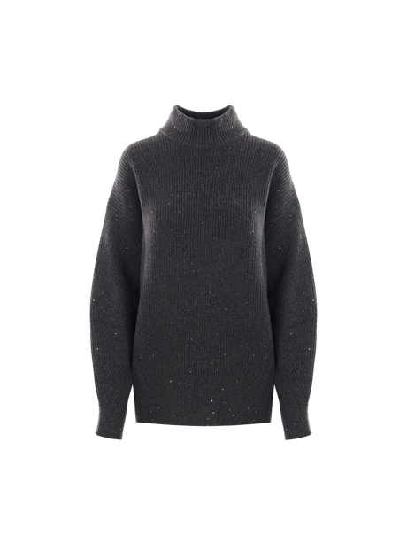 Cashmere and Wool Sweater-BRUNELLO CUCINELLI-JOHN JULIA