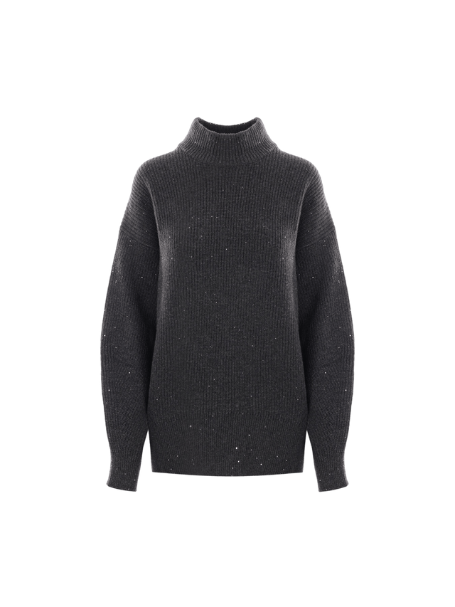 Cashmere and Wool Sweater-BRUNELLO CUCINELLI-JOHN JULIA