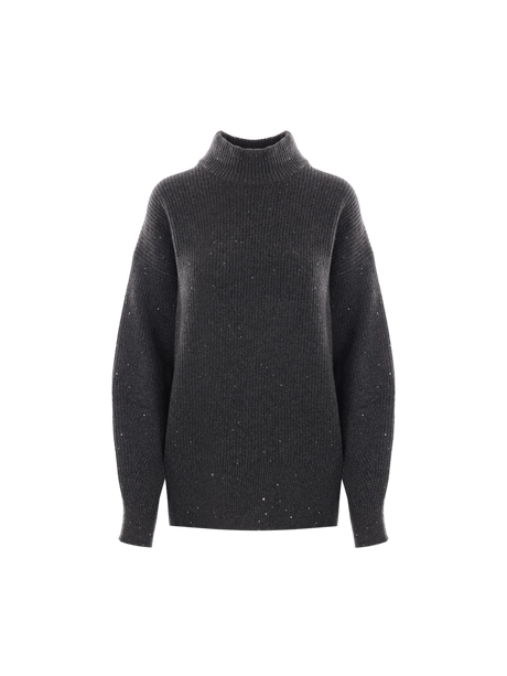 Cashmere and Wool Sweater-BRUNELLO CUCINELLI-JOHN JULIA