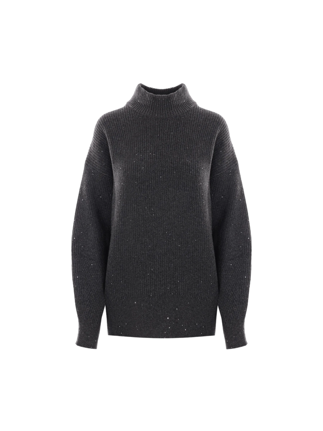 Cashmere and Wool Sweater-BRUNELLO CUCINELLI-JOHN JULIA