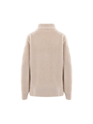 Cashmere and Wool Sweater-BRUNELLO CUCINELLI-JOHN JULIA