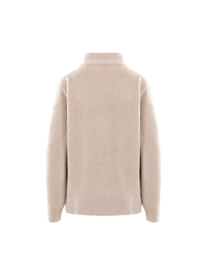 Cashmere and Wool Sweater-BRUNELLO CUCINELLI-JOHN JULIA