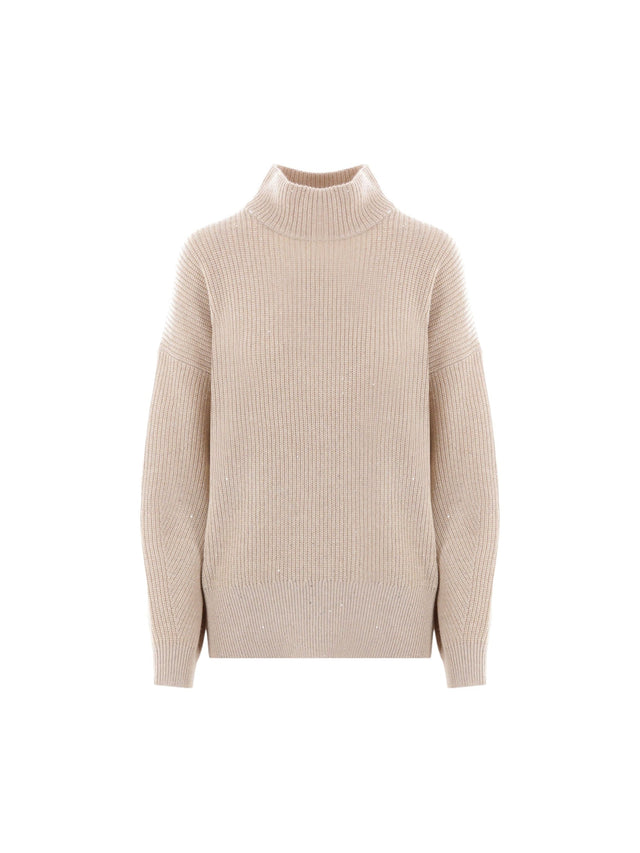 Cashmere and Wool Sweater-BRUNELLO CUCINELLI-JOHN JULIA