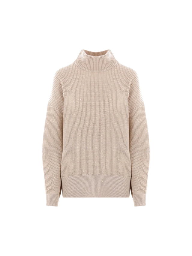 Cashmere and Wool Sweater-BRUNELLO CUCINELLI-JOHN JULIA