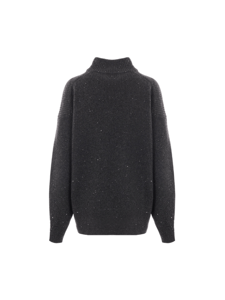 Cashmere and Wool Sweater-BRUNELLO CUCINELLI-JOHN JULIA