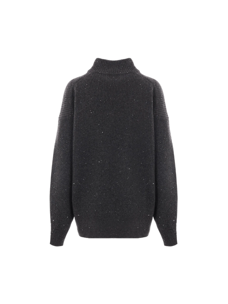 Cashmere and Wool Sweater-BRUNELLO CUCINELLI-JOHN JULIA