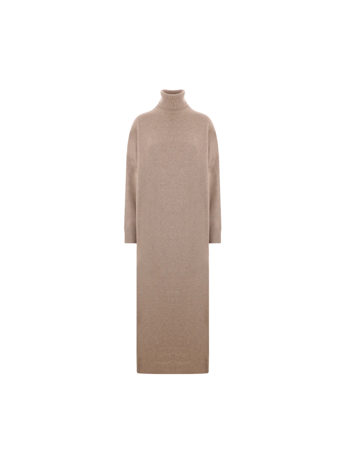 Cashmere Knit Turtleneck Dress-BRUNELLO CUCINELLI-JOHN JULIA