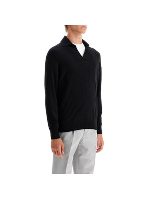 Long-sleeved Cashmere Polo