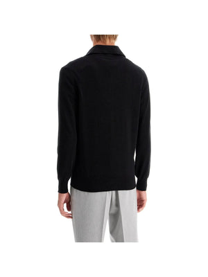 Long-sleeved Cashmere Polo