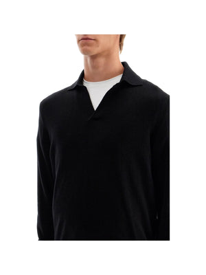 Long-sleeved Cashmere Polo