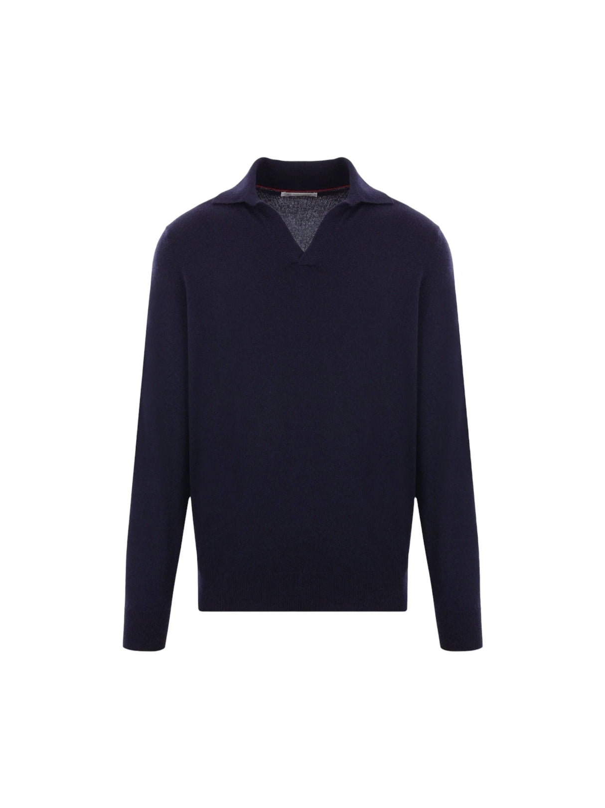 Cashmere Polo Sweater-BRUNELLO CUCINELLI-JOHN JULIA