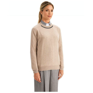 BRUNELLO CUCINELLI-Cashmere Crewneck Sweater -JOHN JULIA.