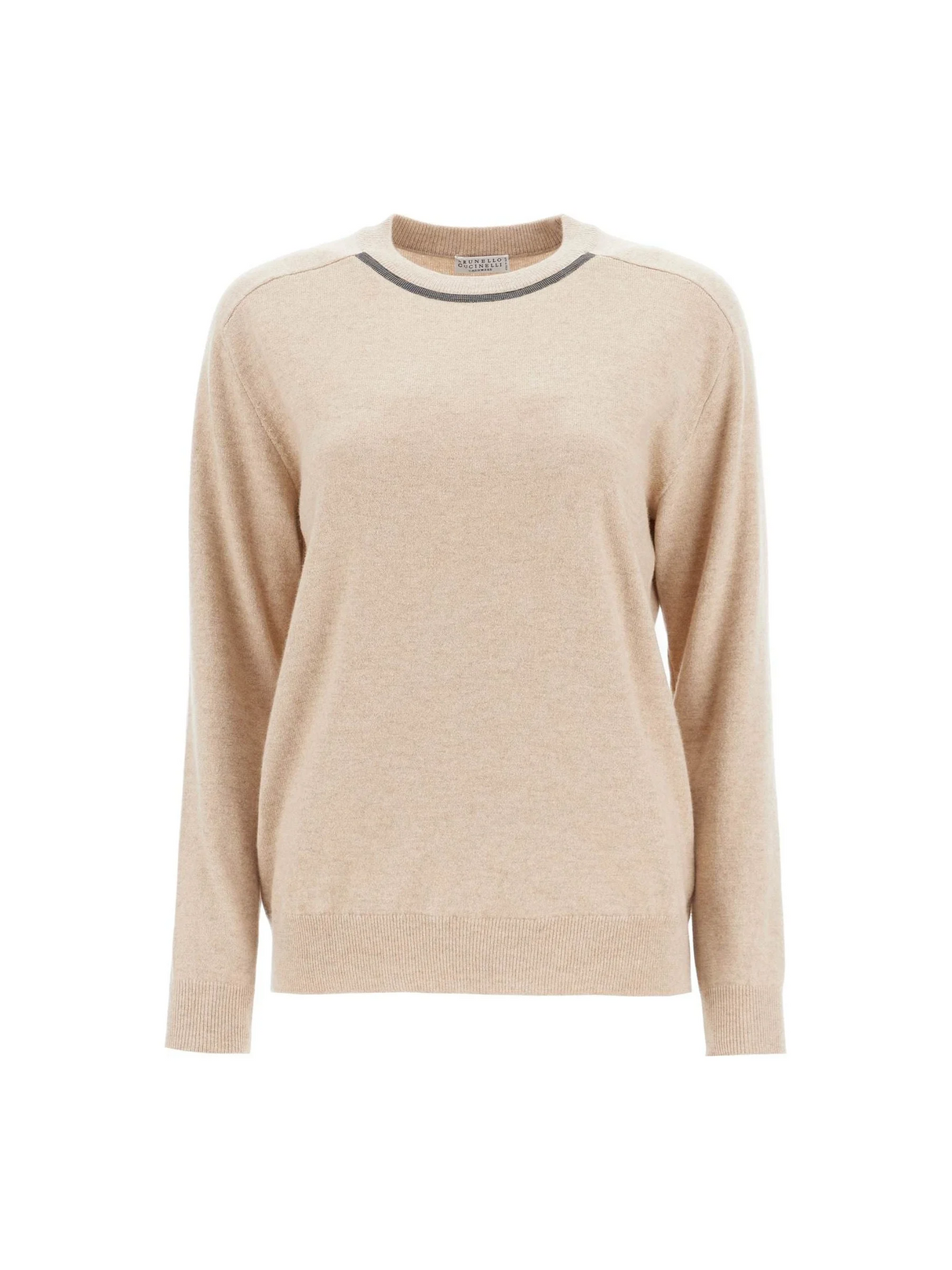 BRUNELLO CUCINELLI-Cashmere Crewneck Sweater -JOHN JULIA.