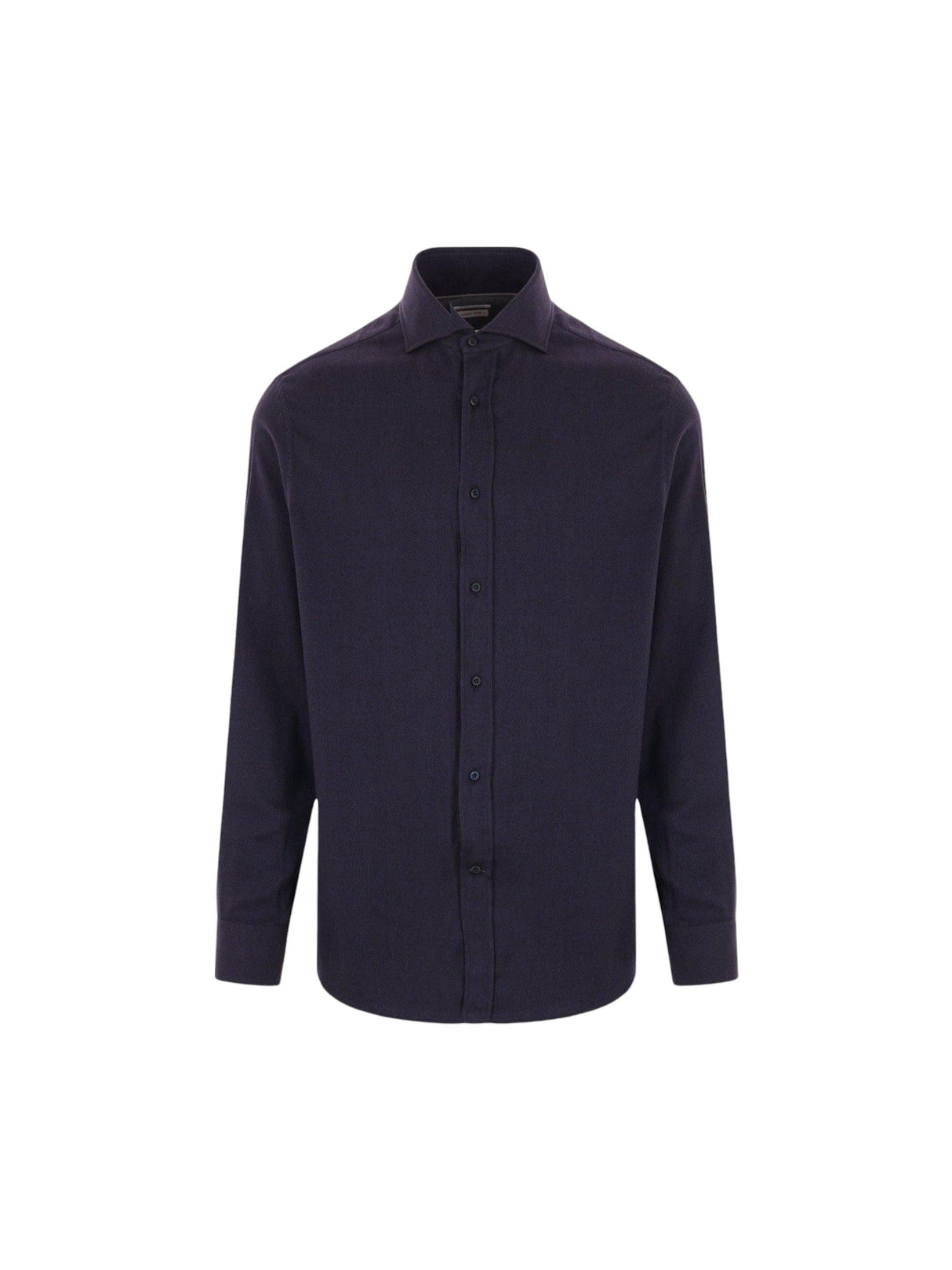 Cotton Blend Shirt-BRUNELLO CUCINELLI-JOHN JULIA