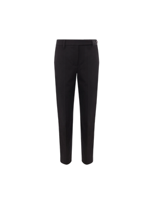 Cotton Cigarette Trousers-BRUNELLO CUCINELLI-JOHN JULIA