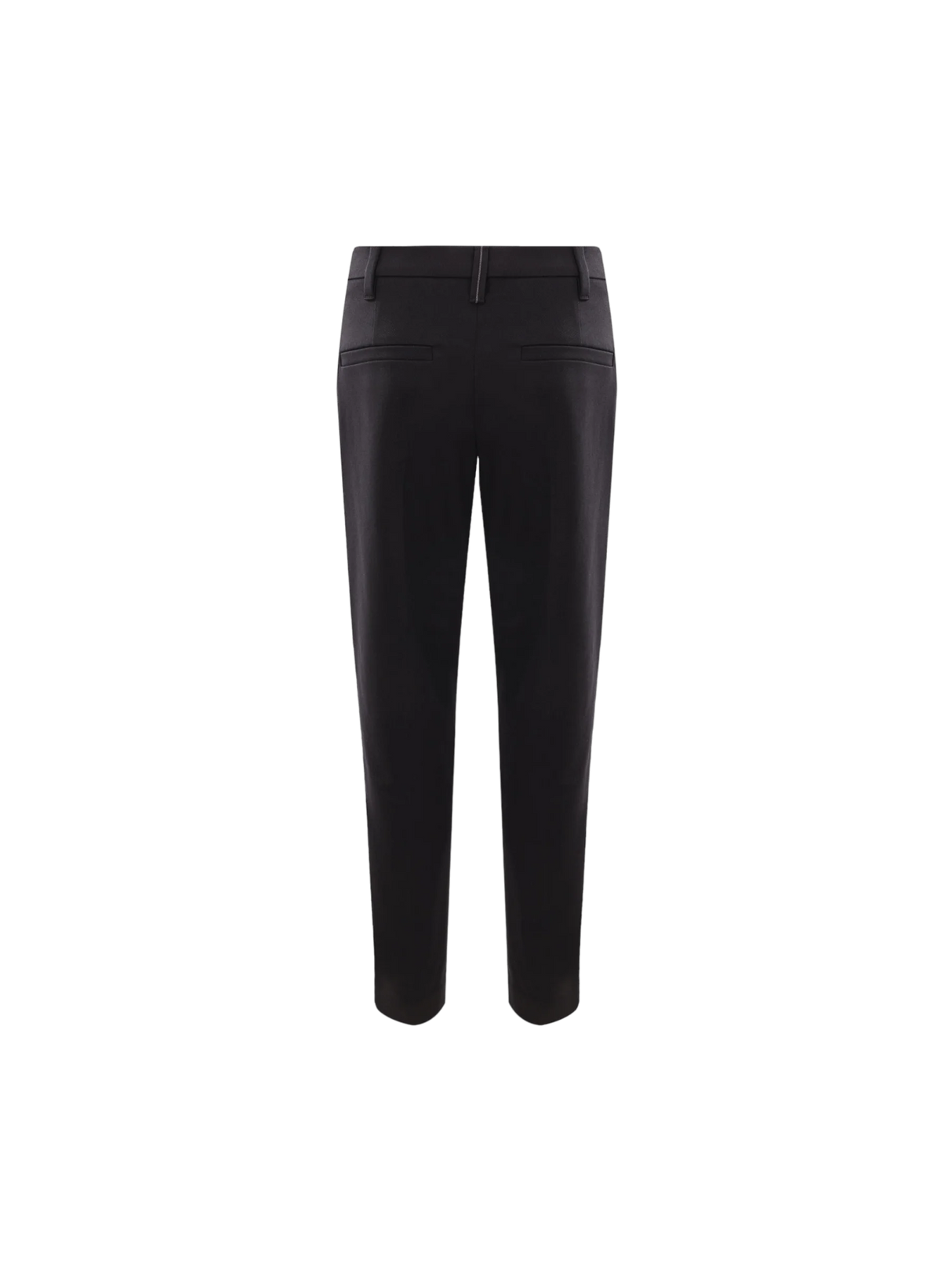 Cotton Cigarette Trousers-BRUNELLO CUCINELLI-JOHN JULIA