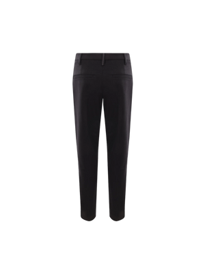 Cotton Cigarette Trousers-BRUNELLO CUCINELLI-JOHN JULIA