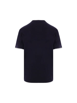 Cotton T-shirt-BRUNELLO CUCINELLI-JOHN JULIA