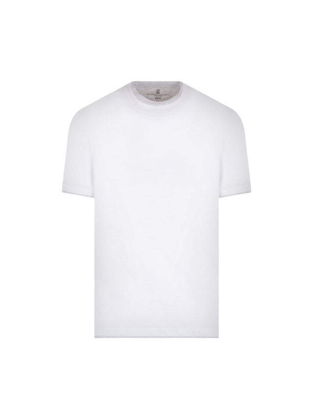 Cotton T-shirt-BRUNELLO CUCINELLI-JOHN JULIA