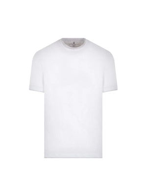 Cotton T-shirt-BRUNELLO CUCINELLI-JOHN JULIA