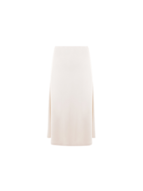 BRUNELLO CUCINELLI-Couture Twill Skirt-JOHN JULIA