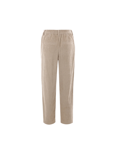 Cropped Baggy Corduroy Trousers-BRUNELLO CUCINELLI-JOHN JULIA