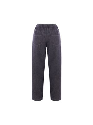 Denim Track Trousers-BRUNELLO CUCINELLI-JOHN JULIA