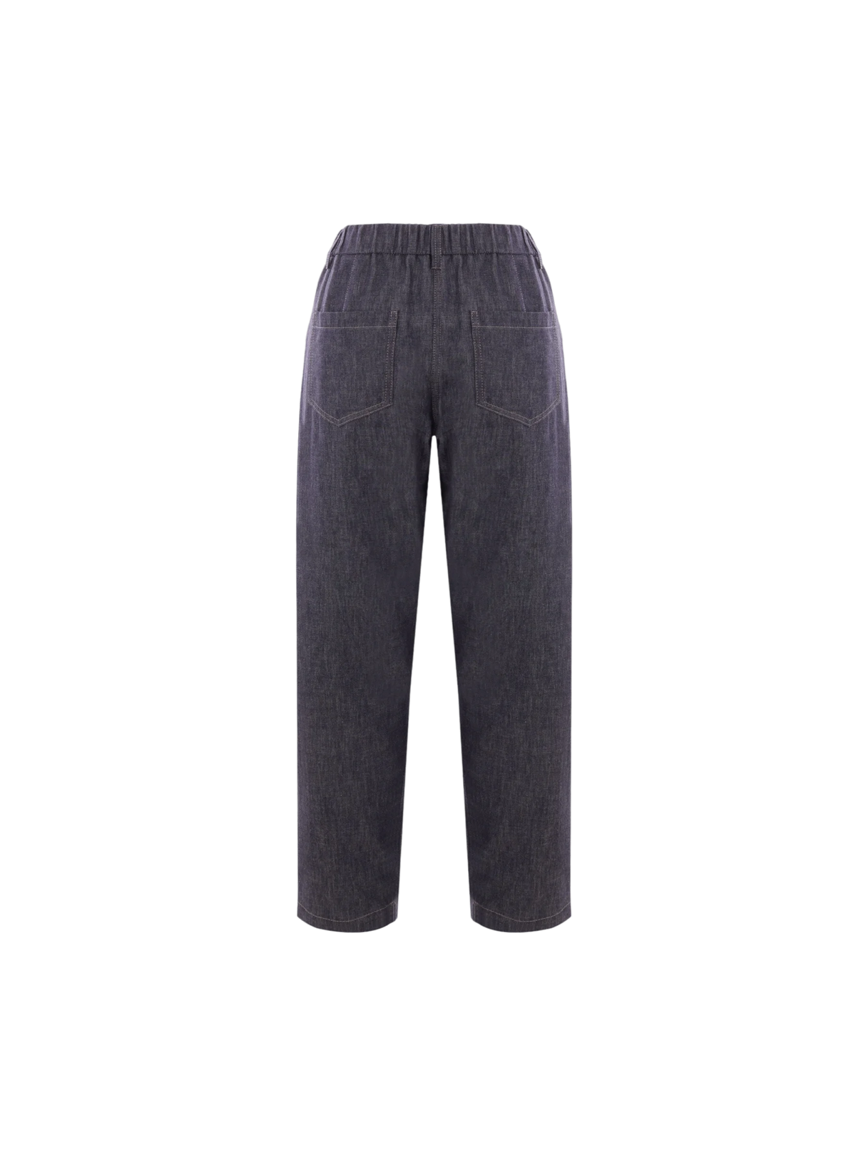 Denim Track Trousers-BRUNELLO CUCINELLI-JOHN JULIA