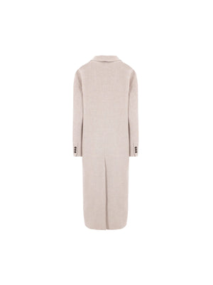 Double-breasted Cashmere Coat-BRUNELLO CUCINELLI-JOHN JULIA