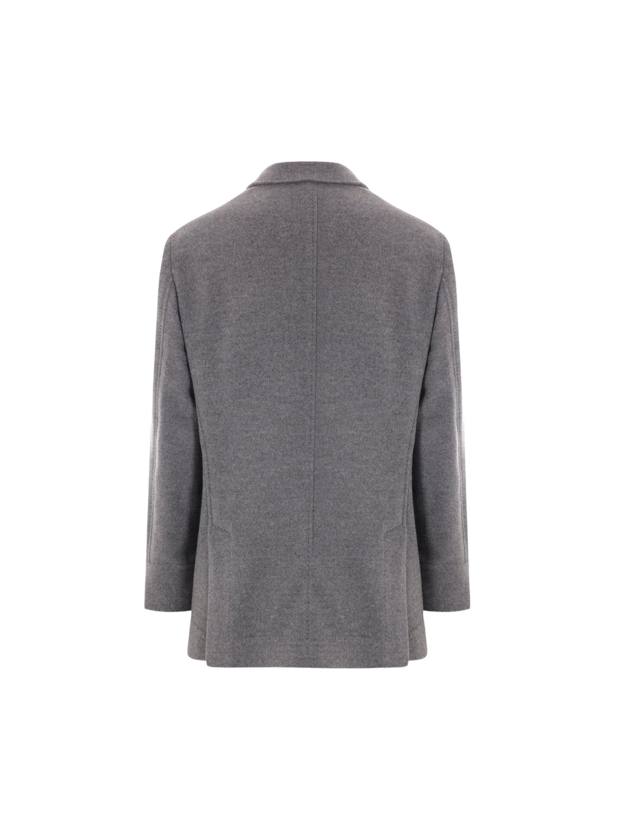 Double-breasted Cashmere Peacoat-BRUNELLO CUCINELLI-JOHN JULIA