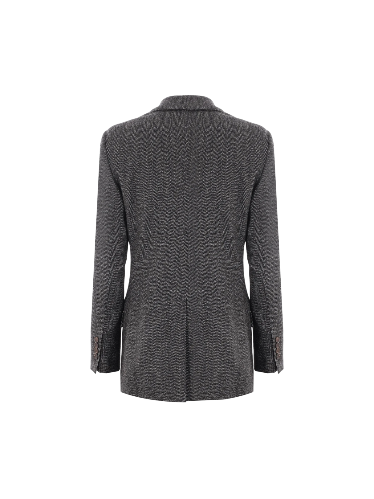 Double-breasted Techno Wool Jacket-BRUNELLO CUCINELLI-JOHN JULIA