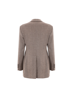 Double-breasted Techno Wool Jacket-BRUNELLO CUCINELLI-JOHN JULIA