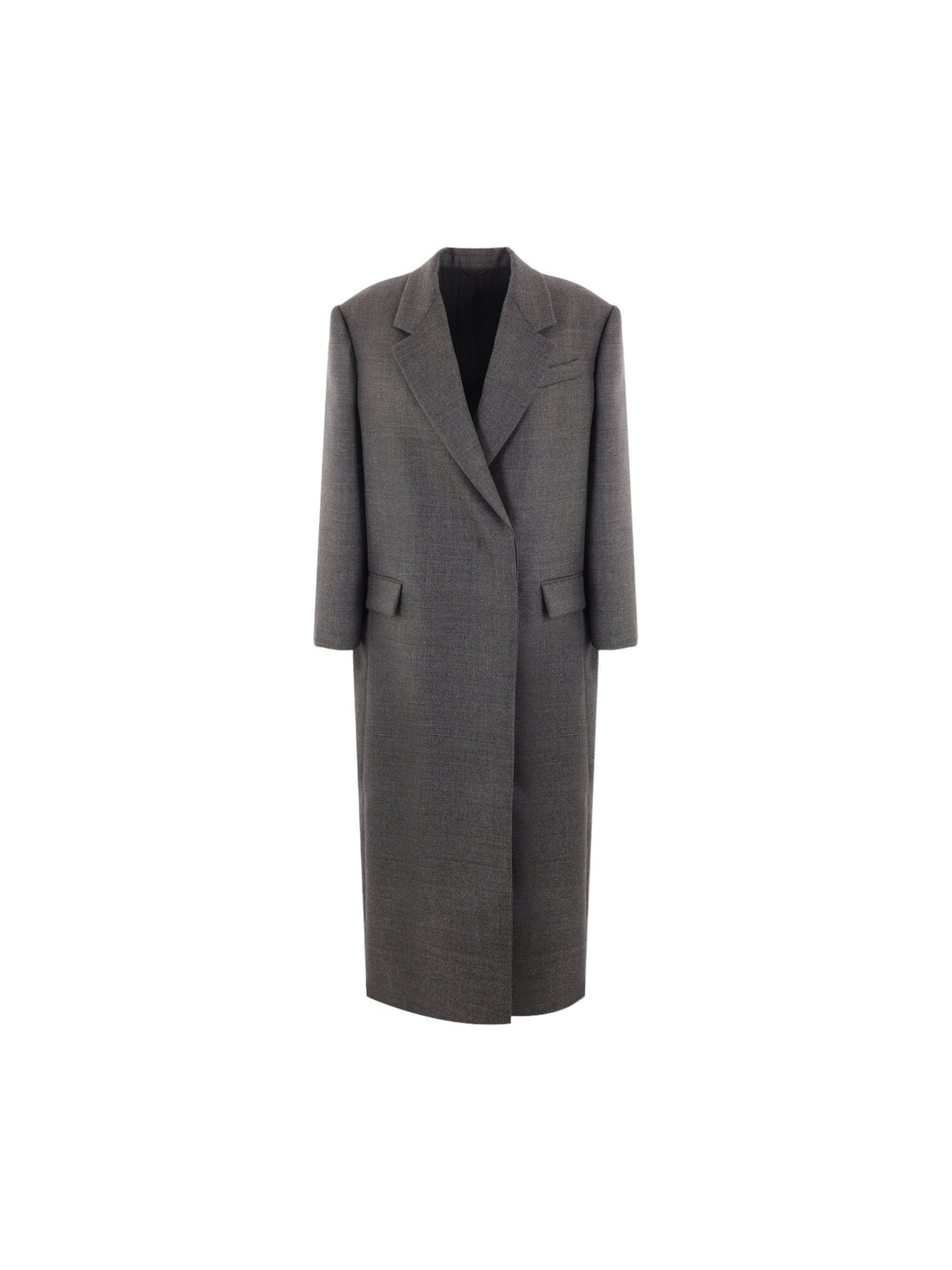 Double-breasted Wool Coat-BRUNELLO CUCINELLI-JOHN JULIA