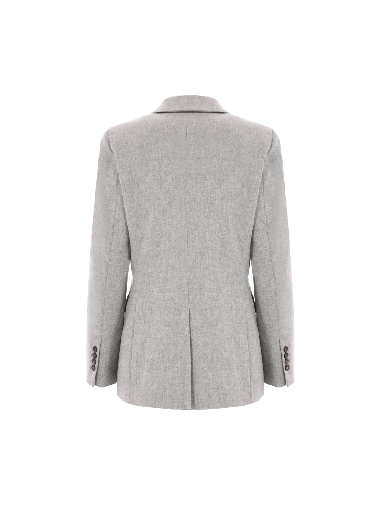 Double-breasted Wool Jacket-BRUNELLO CUCINELLI-JOHN JULIA