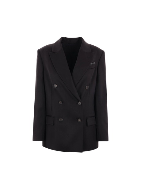 Double-breasted Wool Jacket-BRUNELLO CUCINELLI-JOHN JULIA