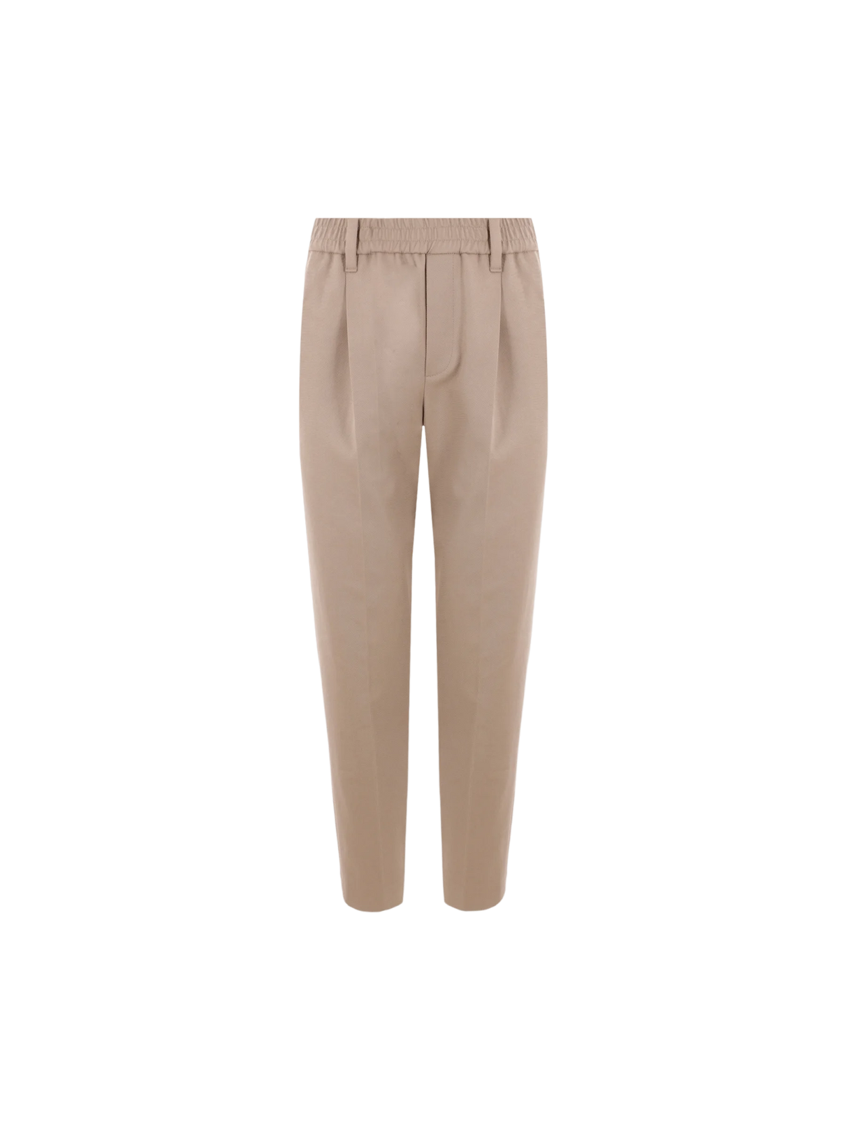 Drill Darted Trousers-BRUNELLO CUCINELLI-JOHN JULIA