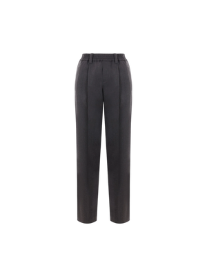 Drill Darted Trousers-BRUNELLO CUCINELLI-JOHN JULIA