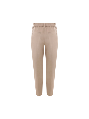 Drill Darted Trousers-BRUNELLO CUCINELLI-JOHN JULIA