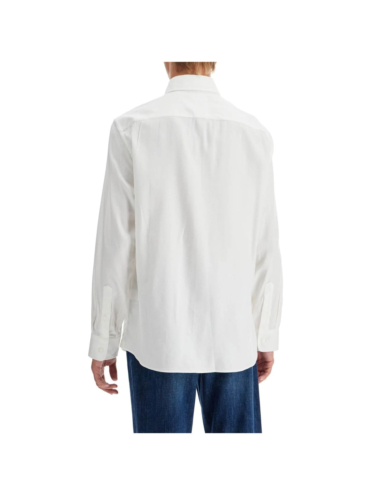 Easy Fit Cotton And Lyocell Shirt