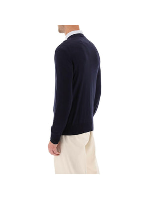 Fine Wool Cashmere Sweater.