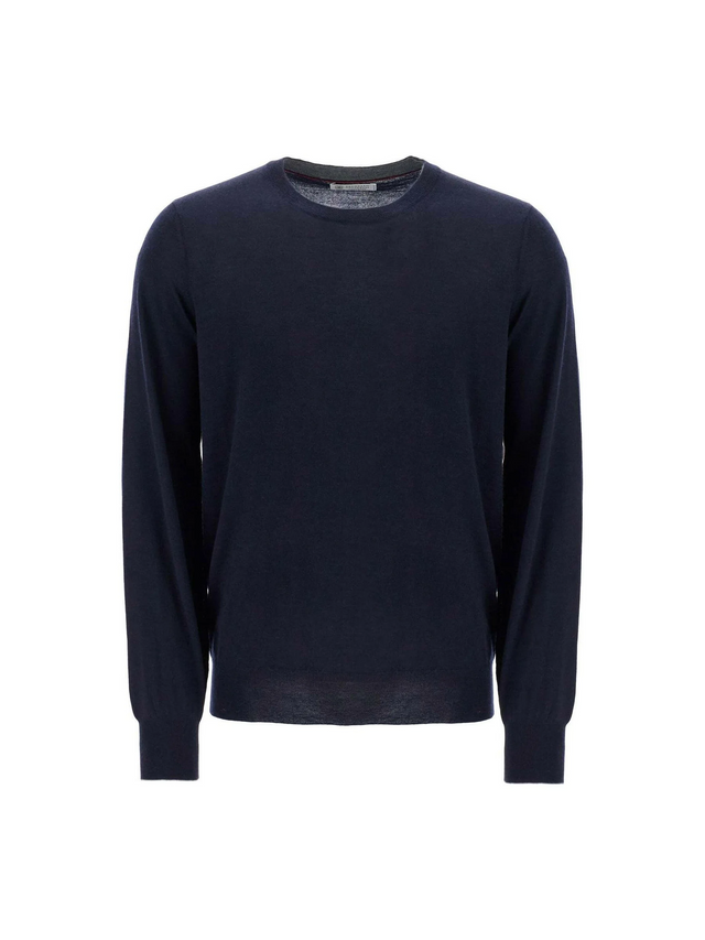 Fine Wool Cashmere Sweater.