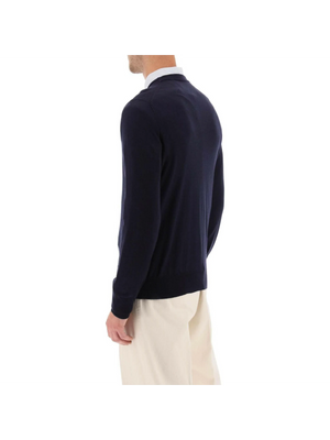 Fine Wool Cashmere Sweater.