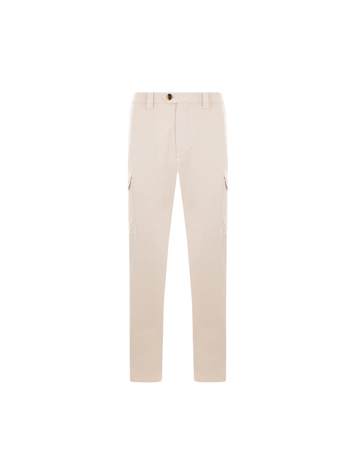 Gabardine Cargo Trousers-BRUNELLO CUCINELLI-JOHN JULIA