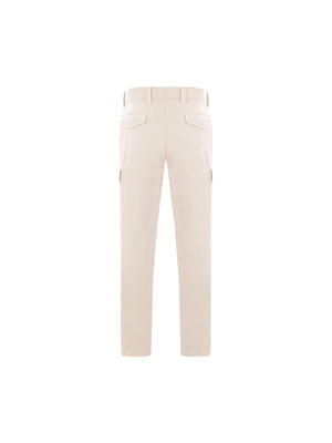 Gabardine Cargo Trousers-BRUNELLO CUCINELLI-JOHN JULIA