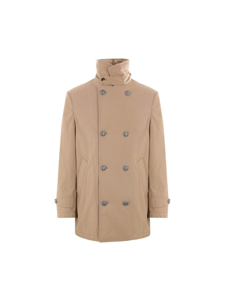 BRUNELLO CUCINELLI-Gabardine Padded Jacket-JOHN JULIA