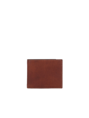 Grainy Leather Bi-Fold Wallet-BRUNELLO CUCINELLI-JOHN JULIA